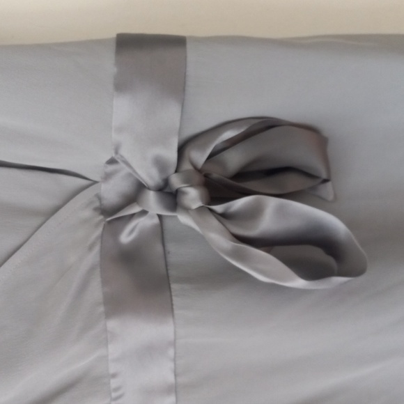 Gray Silk Autograph Blouse Size 16 - Picture 4 of 5